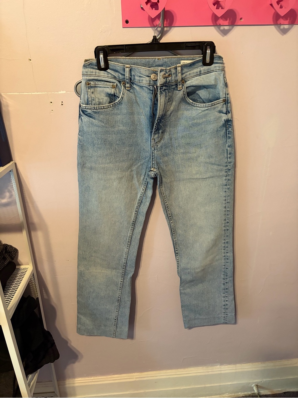 Zara Blue Ankle Length Jeans